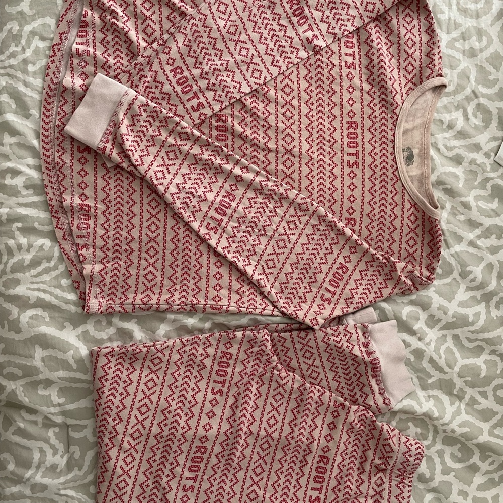 Roots Womens Fair Isle Pajama Set